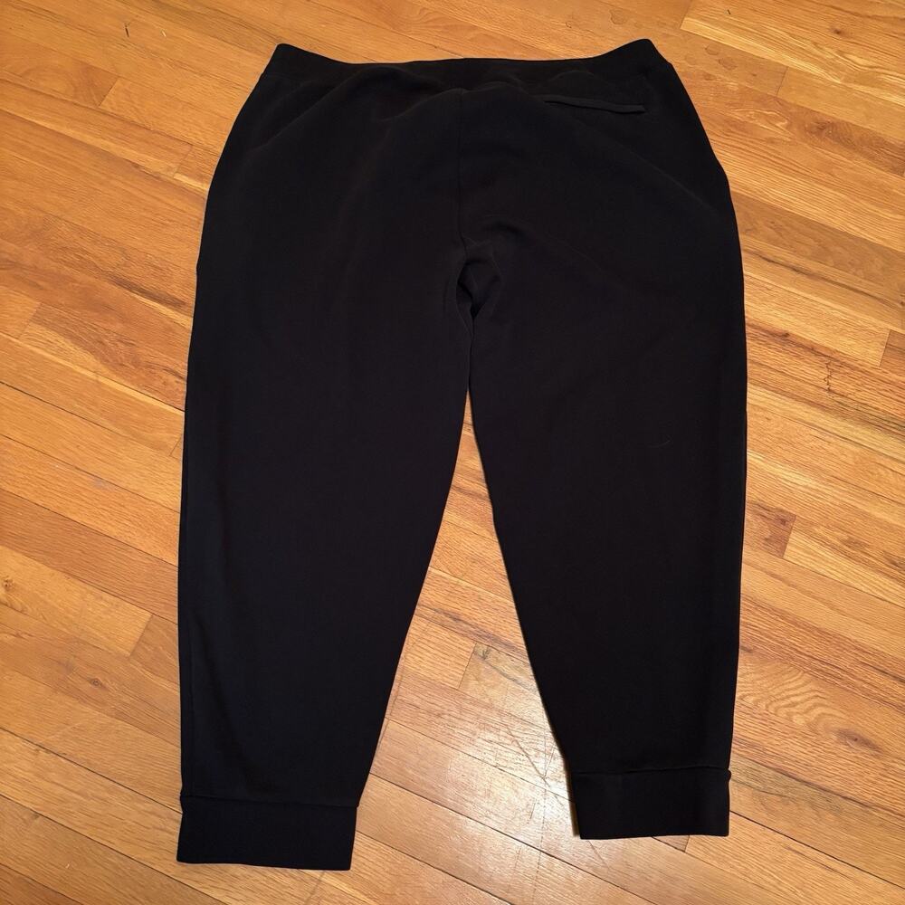 POLO Men’s Black Lounge Pants 4XB Relax Travel Airplane Black Jogger Style - Picture 4 of 7